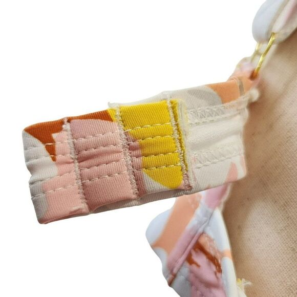 Xhilaration Floral Bralette Bikini Top Junior Plus Size 14W - Picture 13 of 15